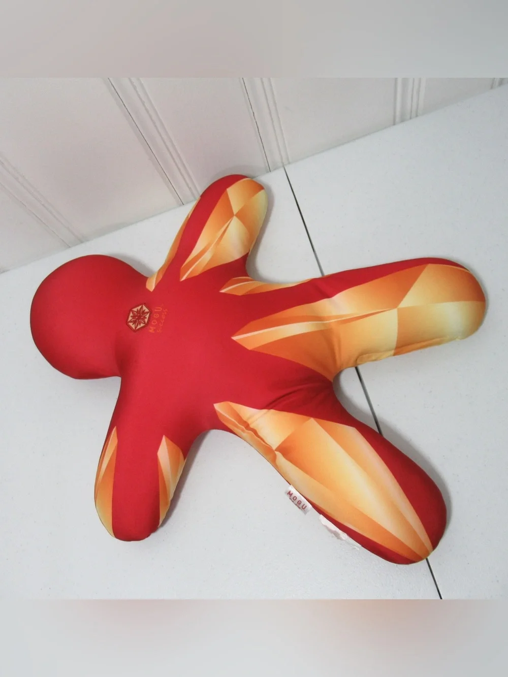MOGU People Success Red Micro Bead Stuffed Pillow